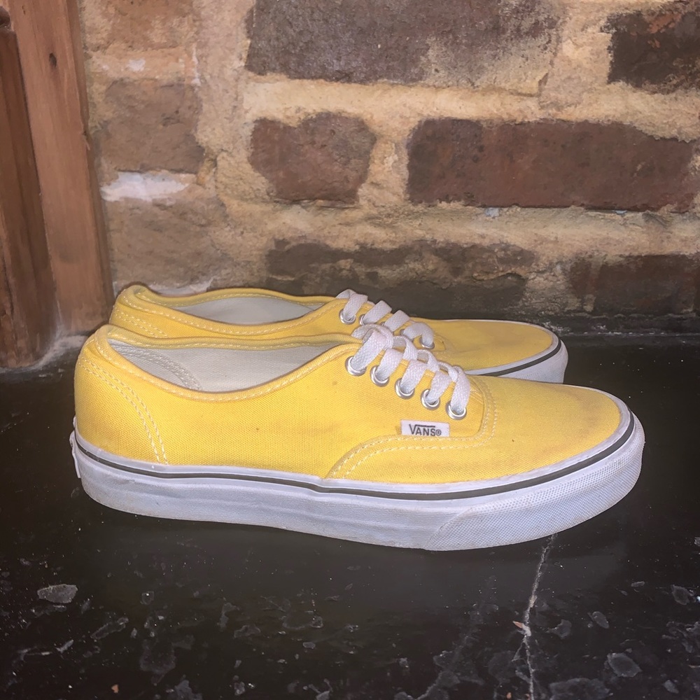Yellow vans